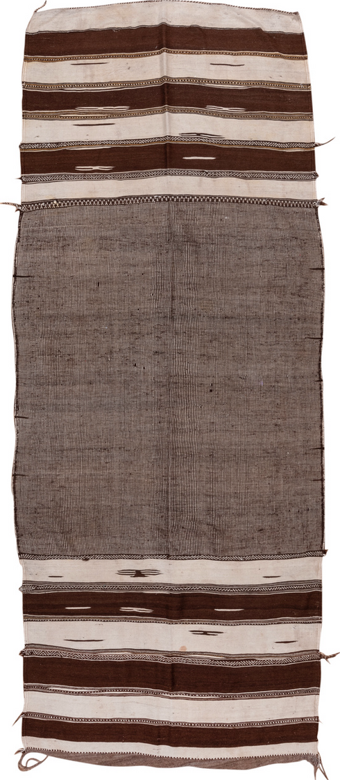 Vintage Kilim Runner Rug (4' x 11')